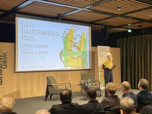 Historikerin Lyndal Roper im Wien Museum