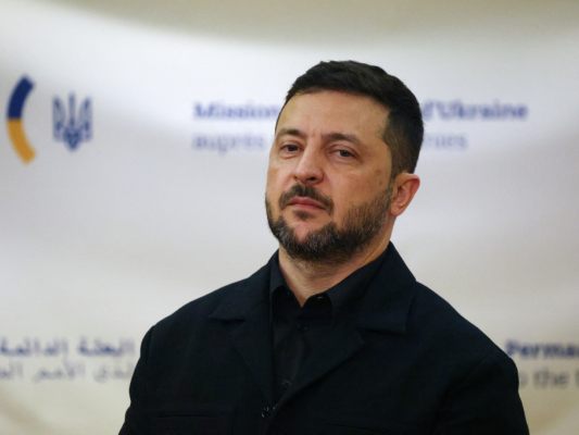 Ukrainischer Präsident droht russischen Machthabern