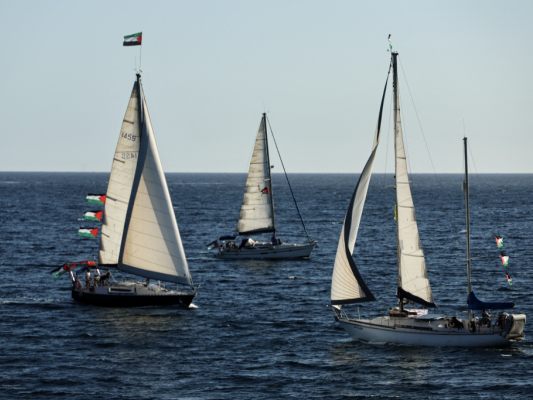 Boote wollen Israels Seeblockade des Gazastreifens durchbrechen