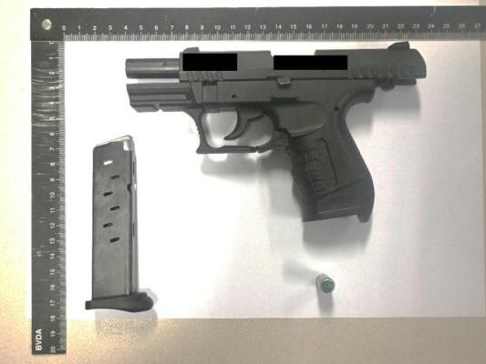 Schreckschusswaffe sichergestellt Schreckschusswaffe sichergestellt