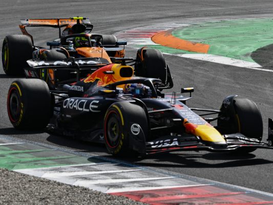 Max Verstappen hatte die Nase vor Lando Norris