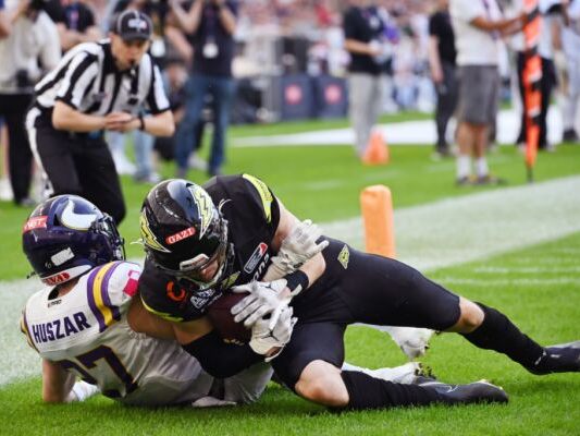 Stuttgarts Louis Geyer erzielte drei Touchdowns