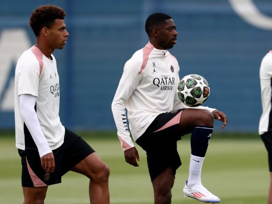 Auch Doue (links) und Dembele (rechts) sind aktuell verletzt