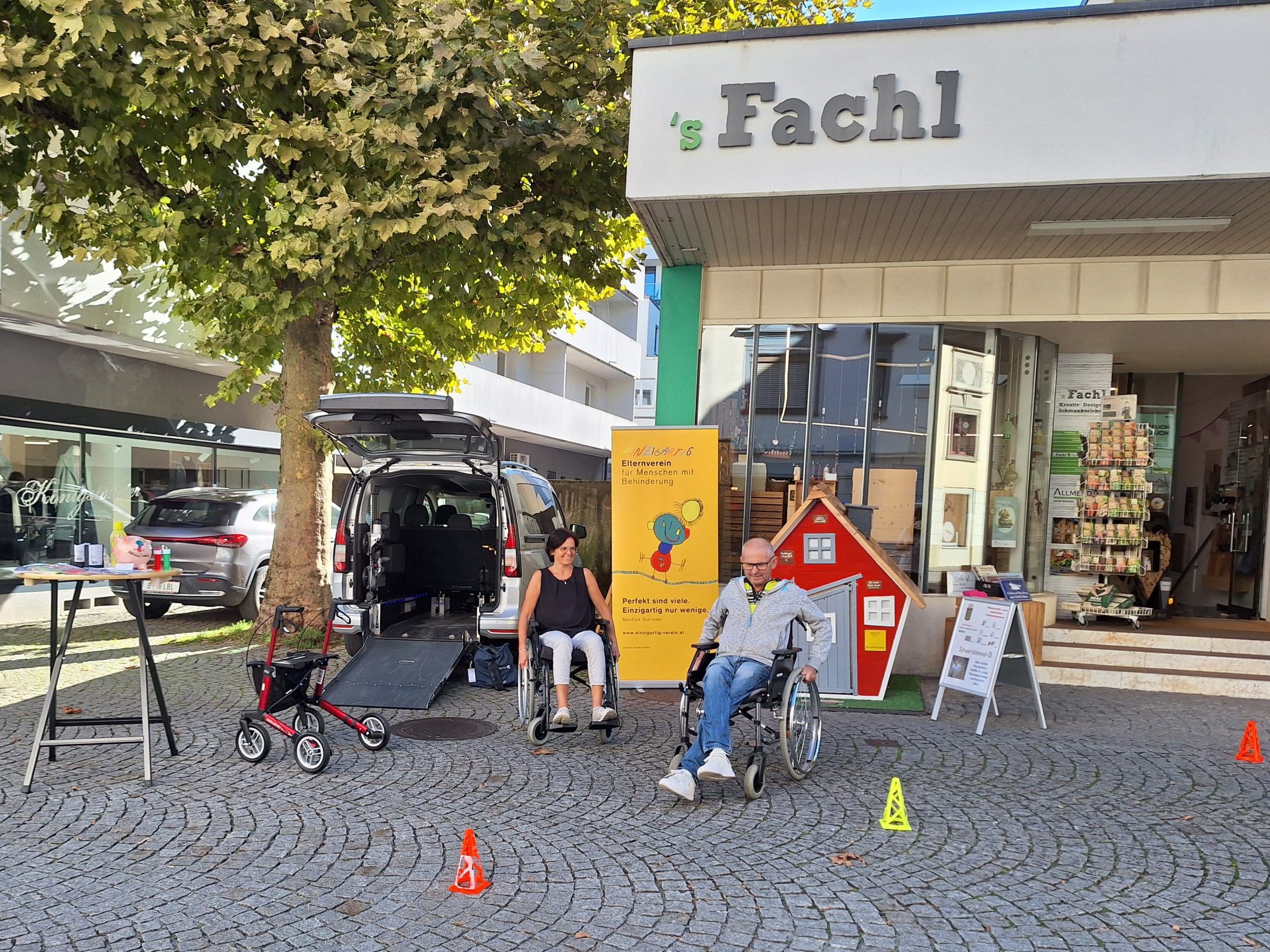 Rollstuhl Parcours