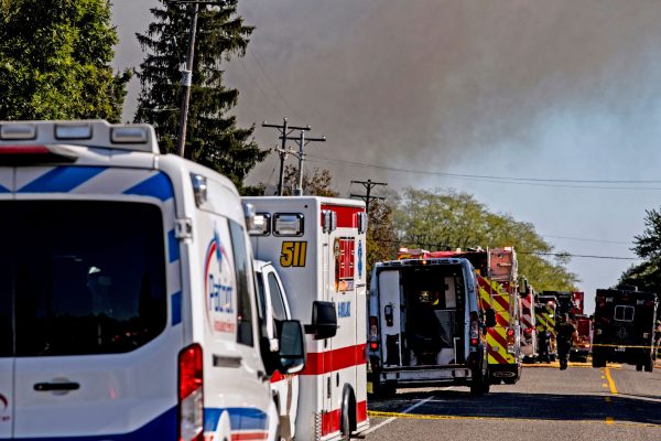 US-MULTIPLE-VICTIMS-REPORTED-AFTER-SHOOTING-AND-FIRE-AT-LDS-CHUR