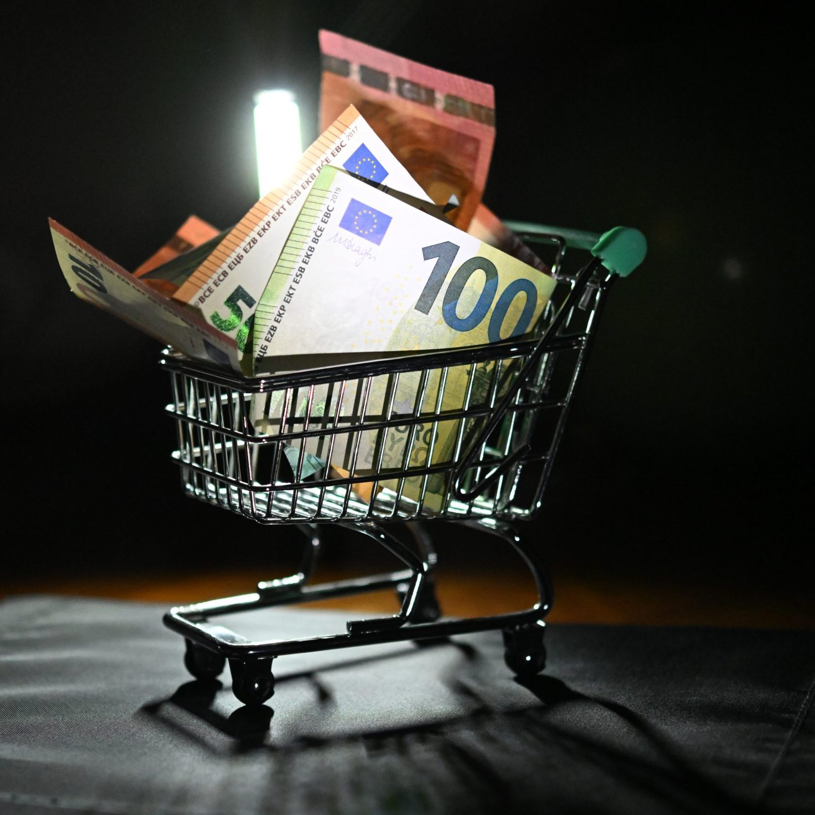 Lebensmittelpreise kletterten nach oben.