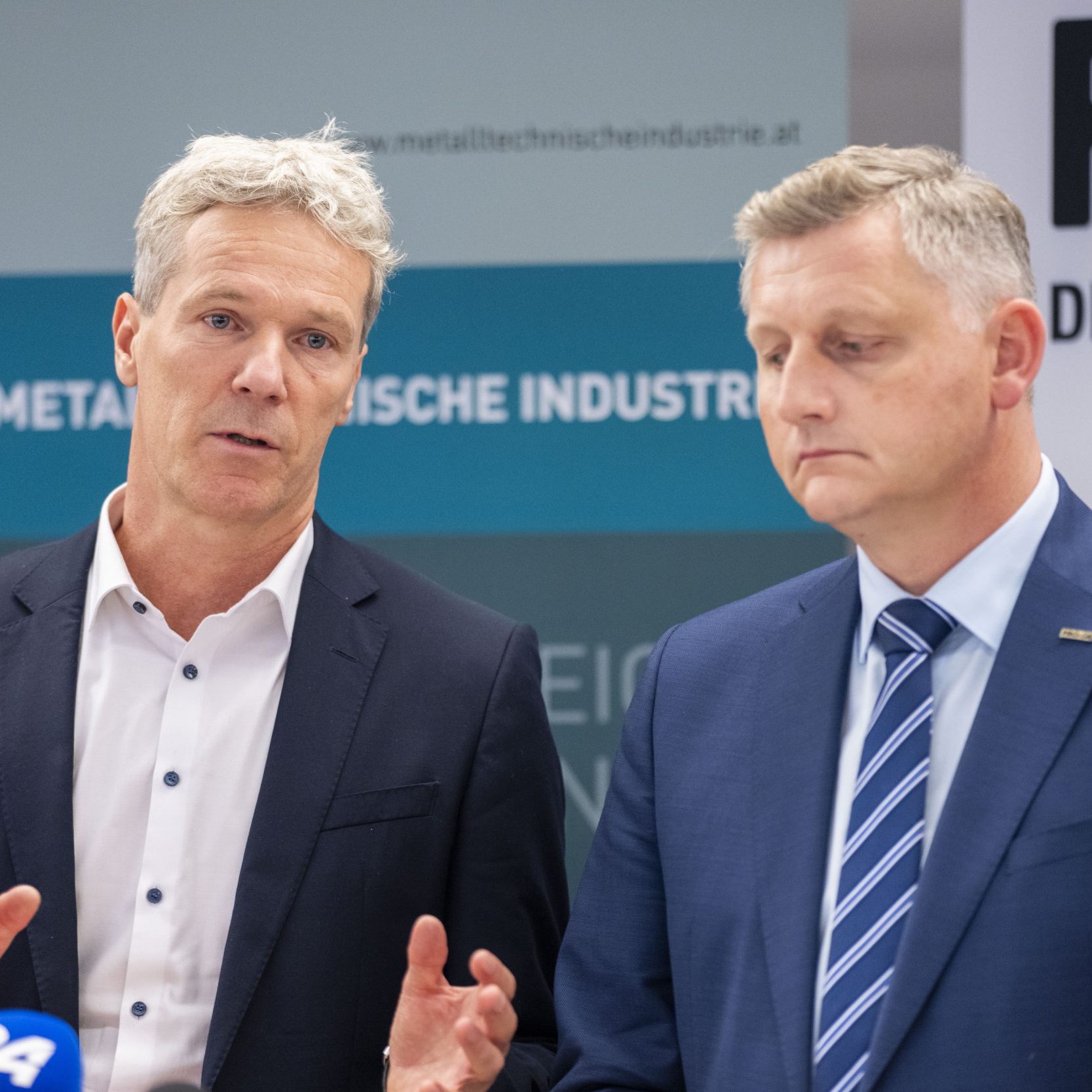 Knill (FMTI) und Binder (PRO-GE).