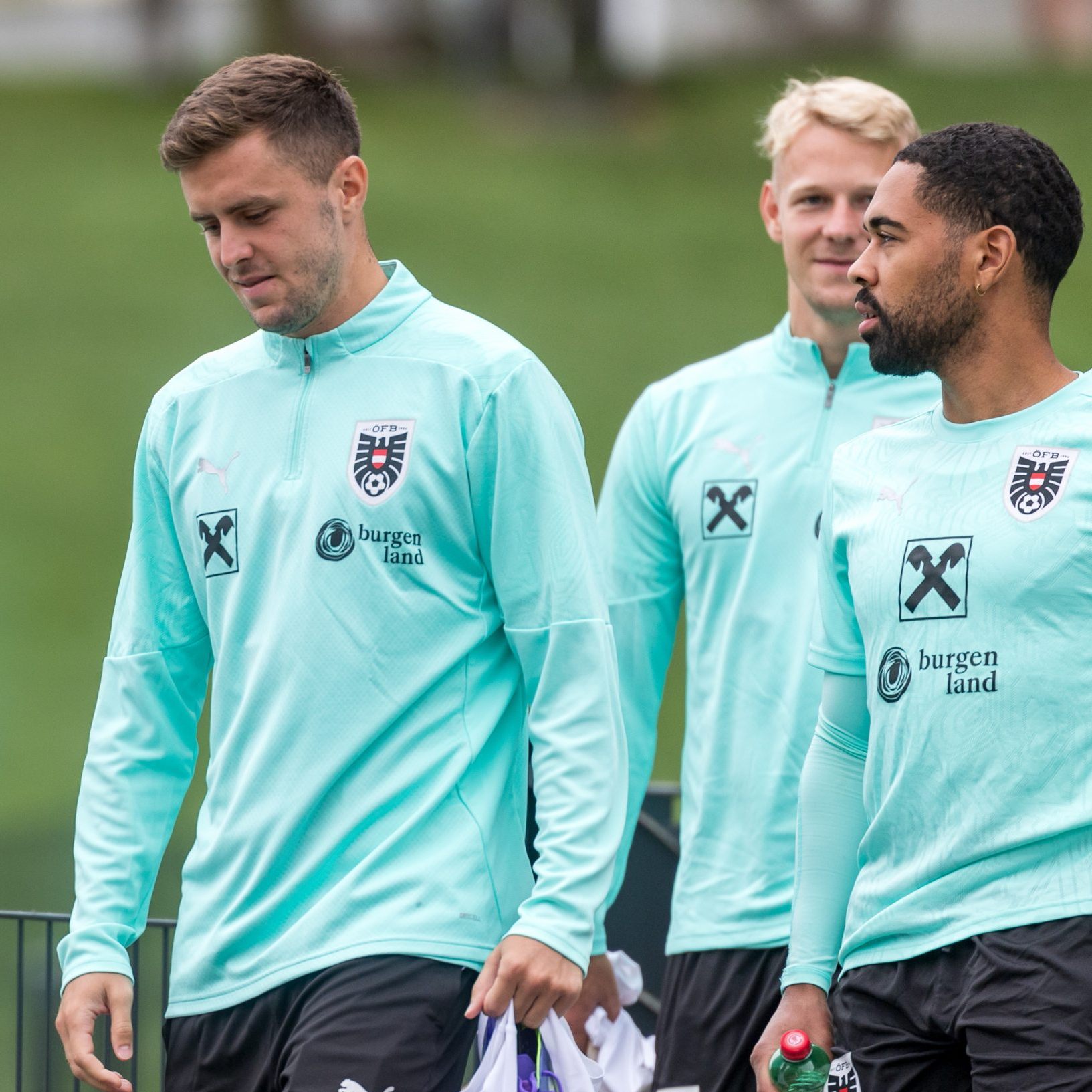 Schmid verpasste das zweite ÖFB-Training wegen Nackenproblemen..
