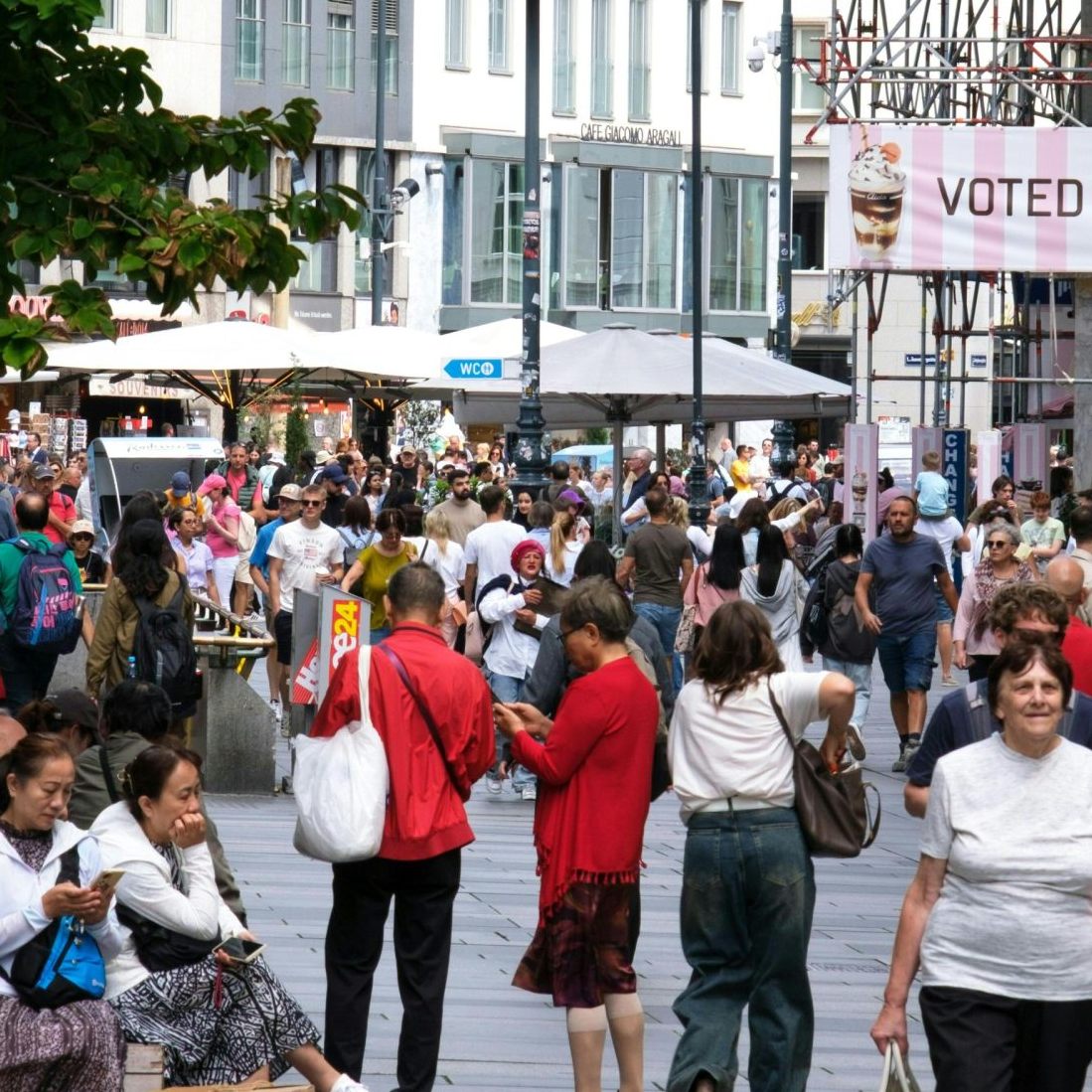 Wenig Verbesserungen gibt es bei der Barrierefreiheit auf Wiener Einkaufsstraßen.