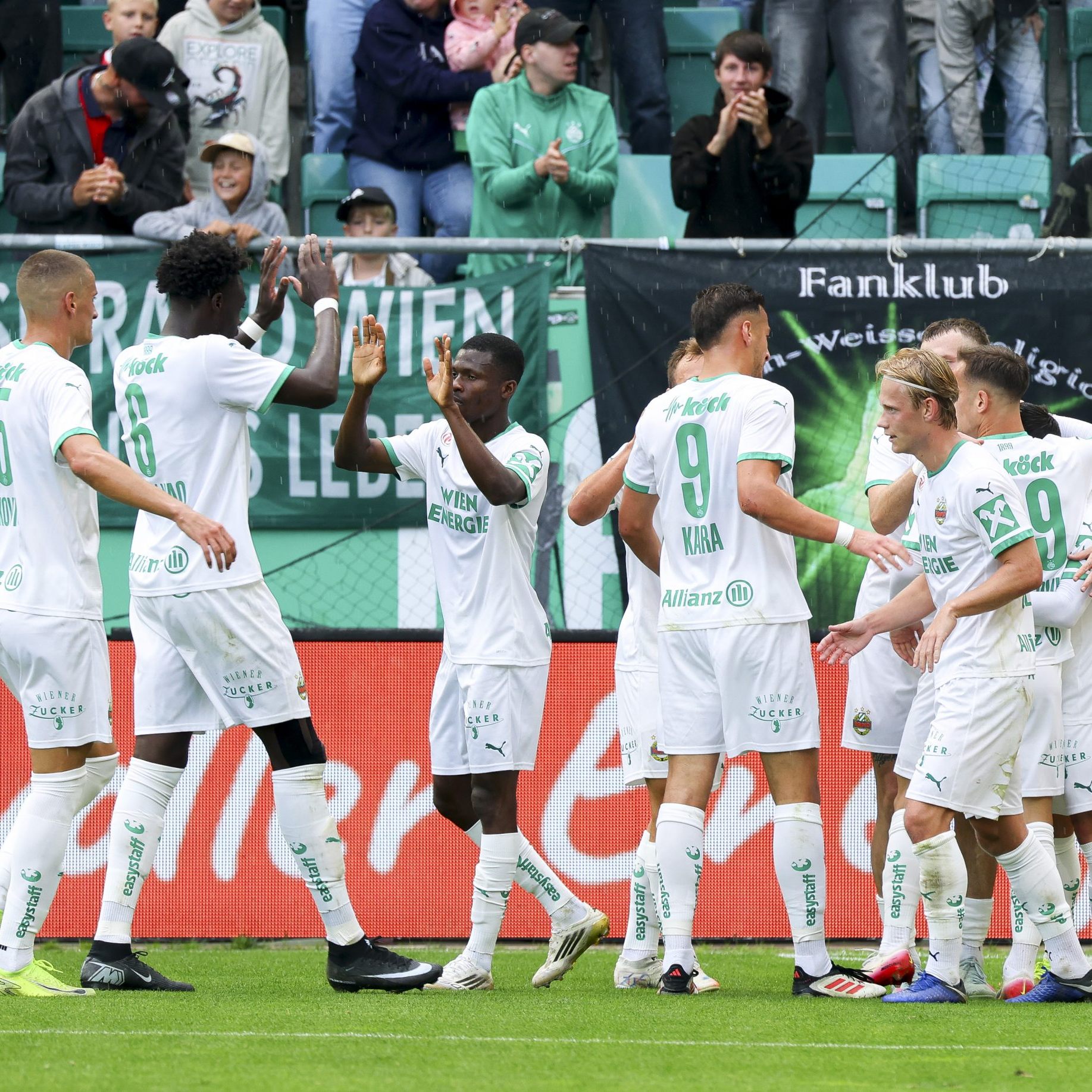 Rapid setzte sich in Oberwart mit 2:1 durch.