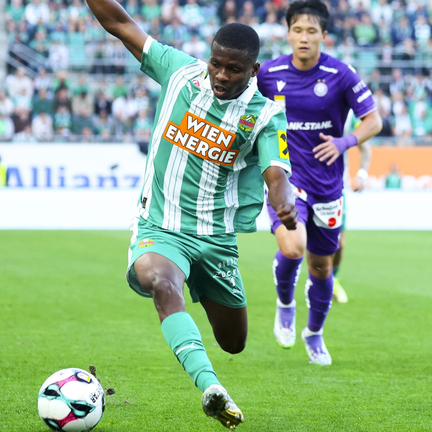 Enttäuschung bei Rapid nach Derby-Heimniederlage gegen die Austria.