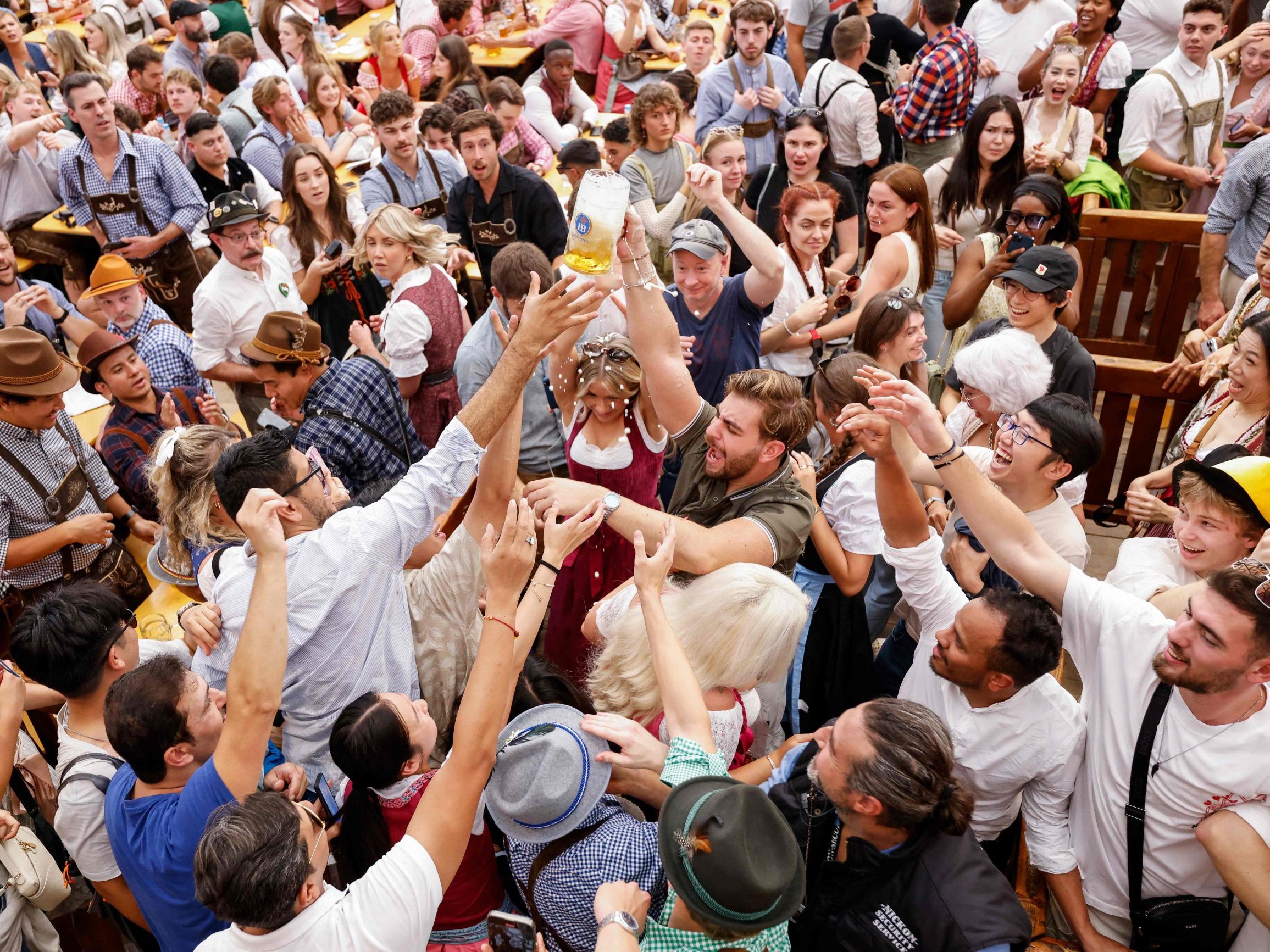 Das Oktoberfest wurde am Samstag eröffnet.