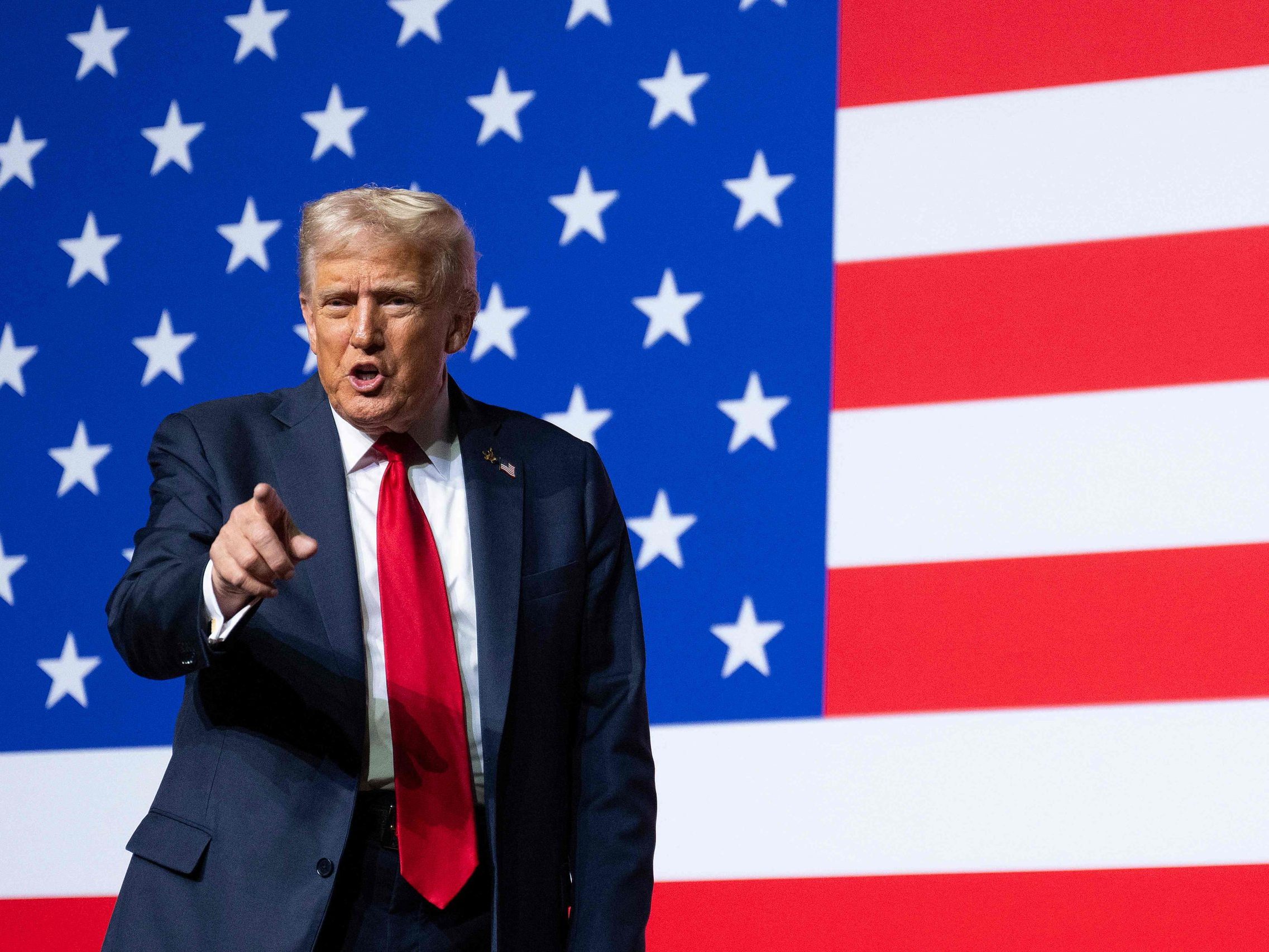 US-Präsident Trump spricht von einem "Krieg von innen".