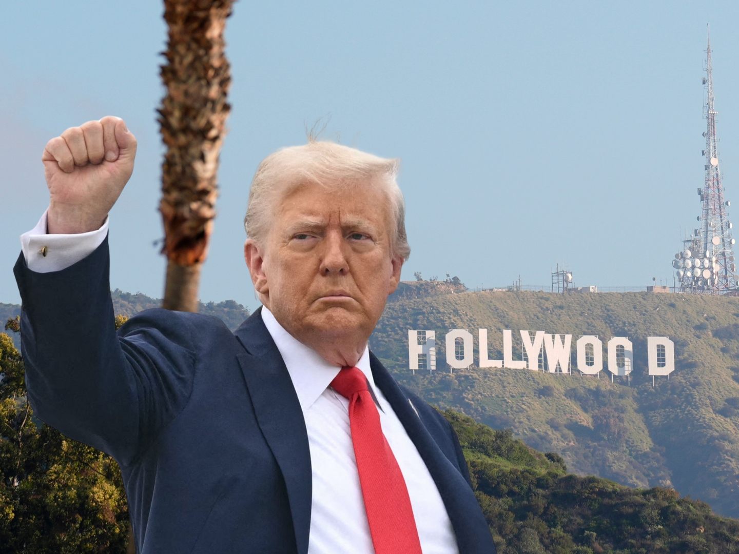 Donald Trump will Filme aus dem Ausland mit 100 Prozent Zoll belegen.