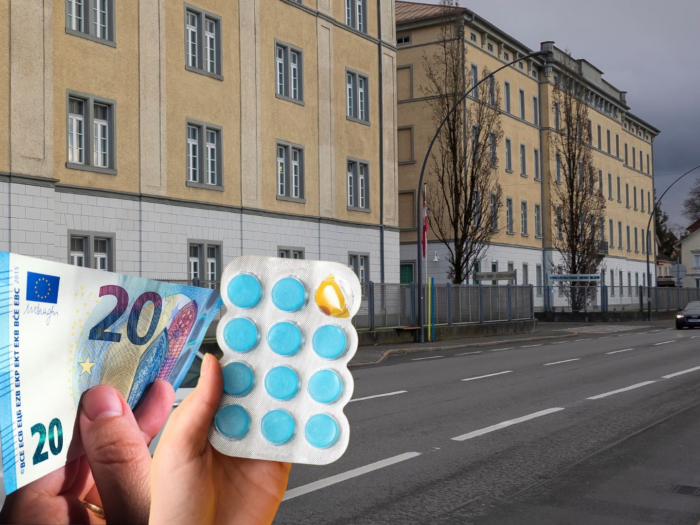 Die zwei Unbekannten erbeuteten Hustenzuckerl und 20 Euro.