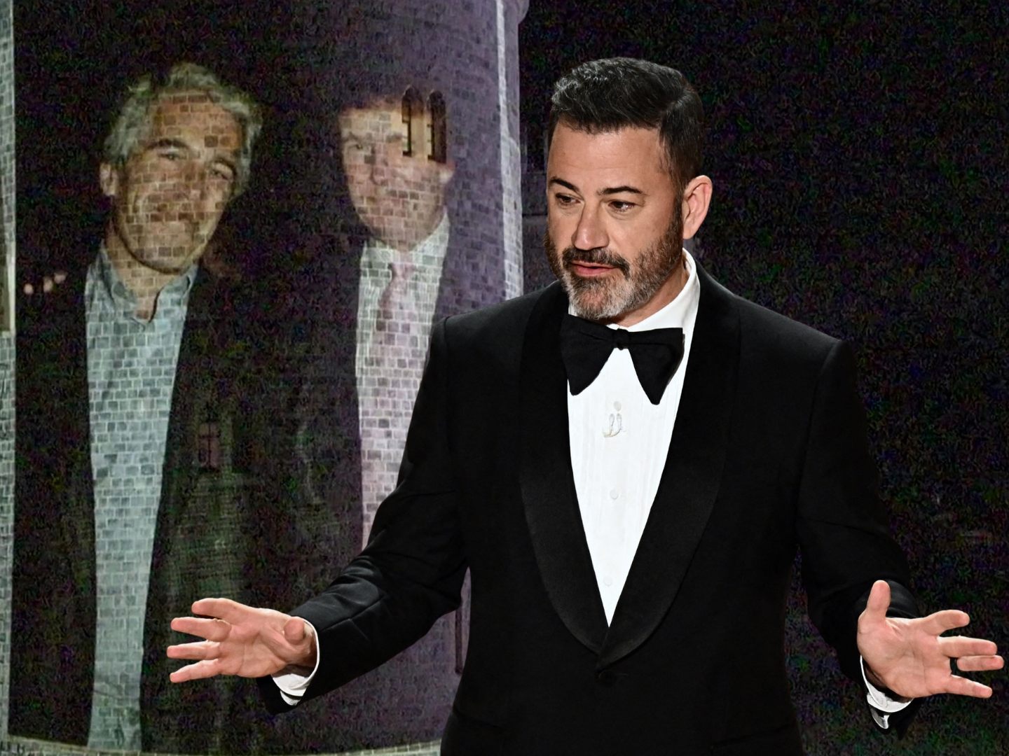 Donald Trump war 2015 selbst Gast bei "Jimmy Kimmel Live!". Donald Trump war 2015 selbst Gast bei "Jimmy Kimmel Live!".