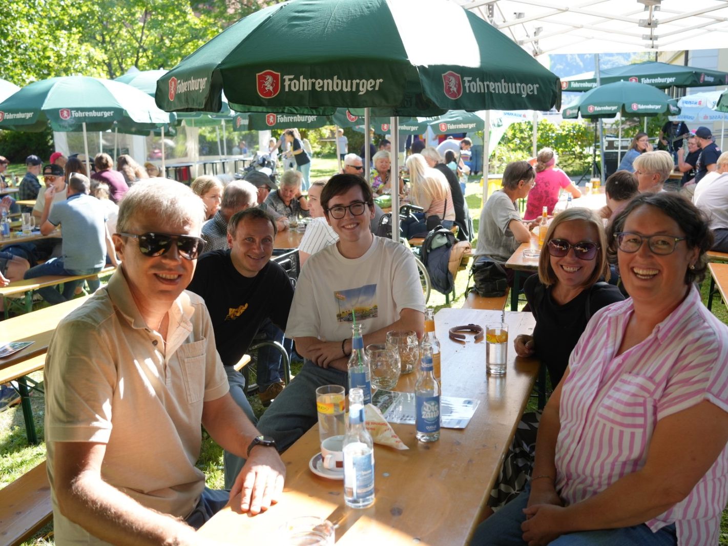 Gemütlicha Atmosphäre beim "Gartafescht".