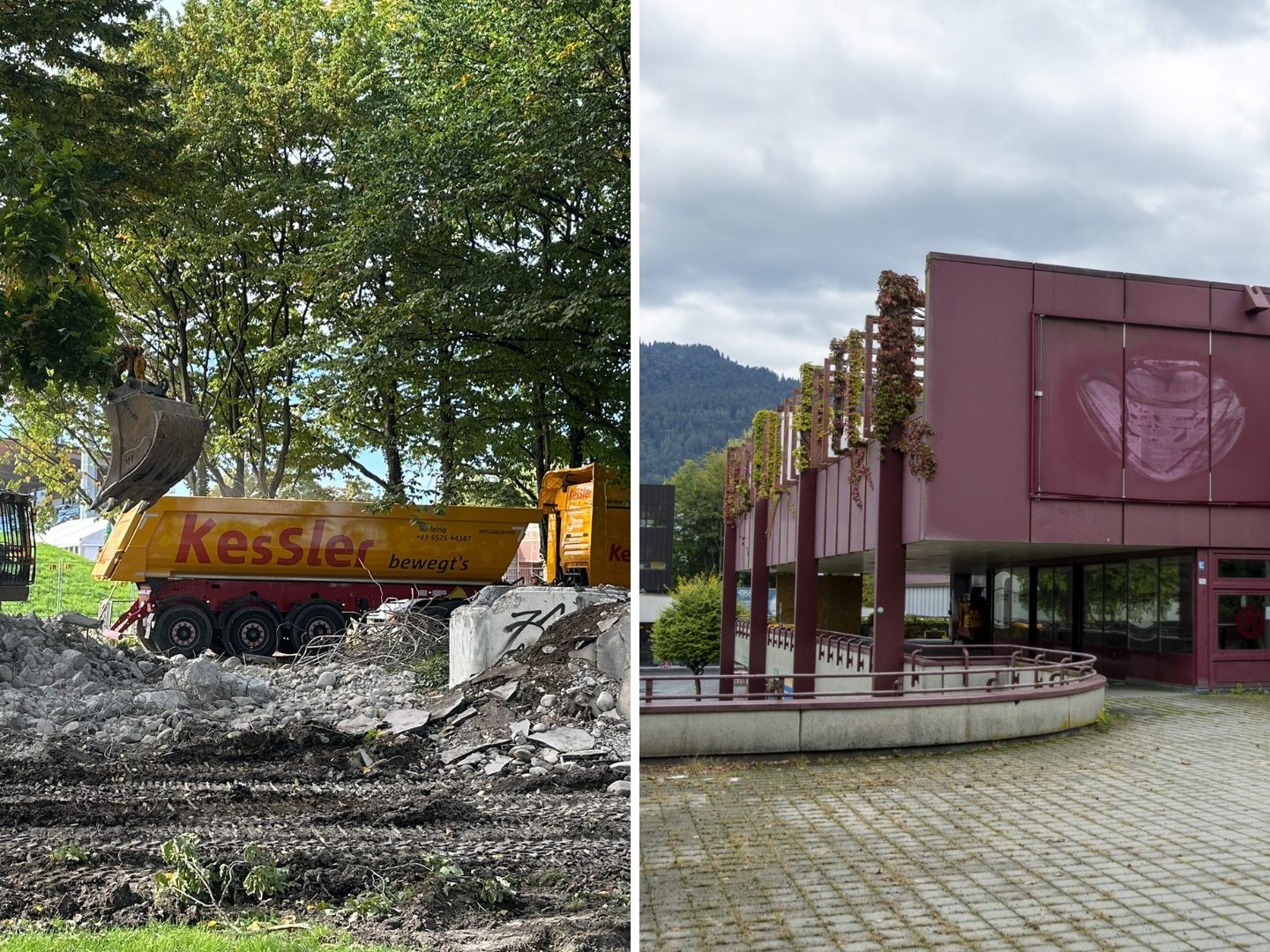 Das alte Hallenbad ist Geschichte. Es wird abgerissen. Das alte Hallenbad ist Geschichte. Es wird abgerissen.