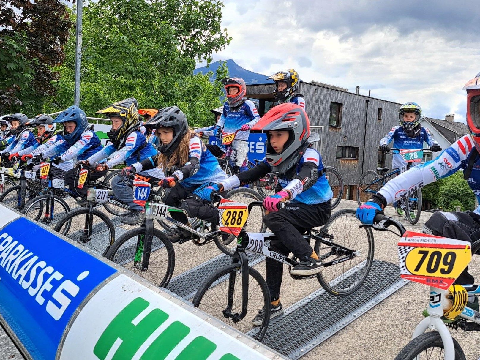 Start zur vorletzten Runde