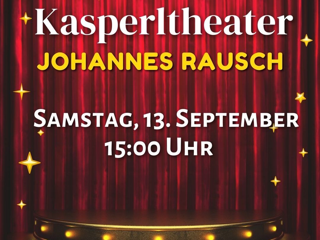 Kasperlstheater mit Johannes Rausch