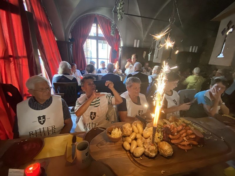 PVÖ Klaus-Weiler: Speisen wie die Rittersleut