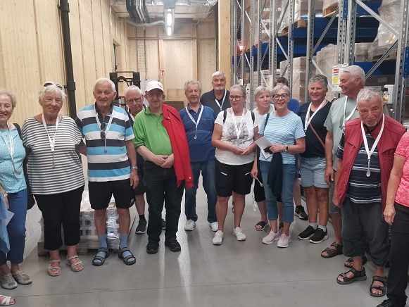 PVÖ Lustenau besucht Senffabrik Bösch