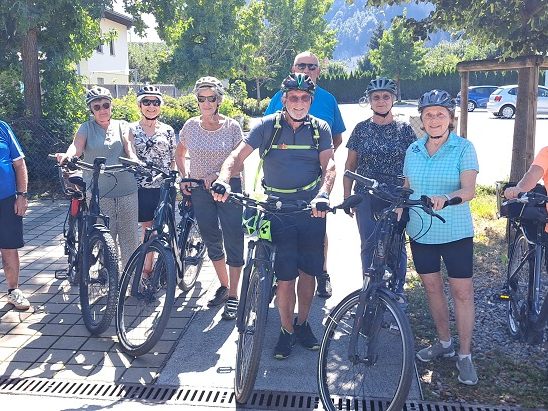 PVÖ Mäder: Stramme Wadeln und Sonnenschein – Radausfahrt zum Jannersee