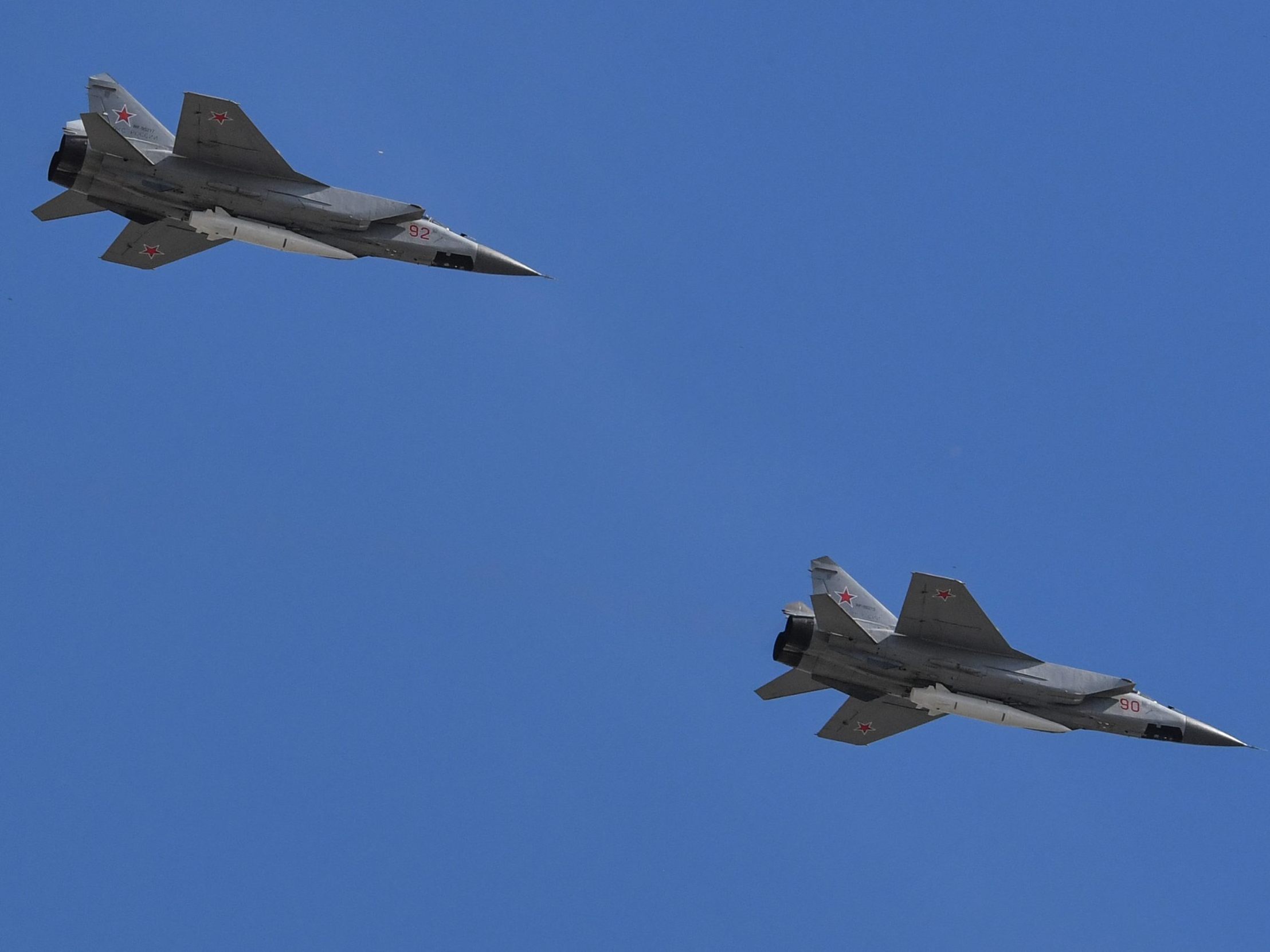 Drei russische Maschinen flogen zwölf Minuten lang unerlaubt im estnischen Luftraum. (Symbolbild)