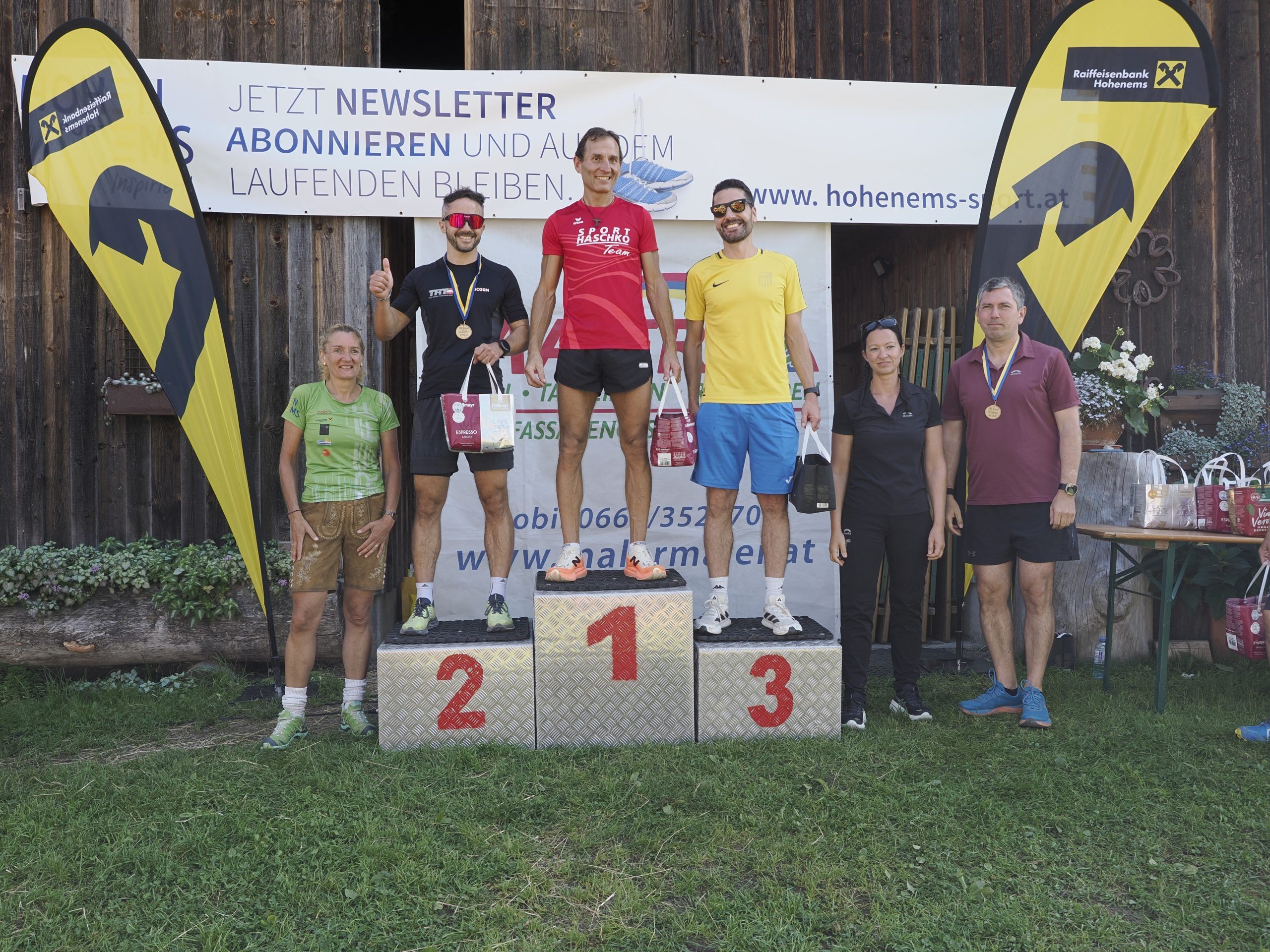 Lauftreff Hohenems Siegerehrung