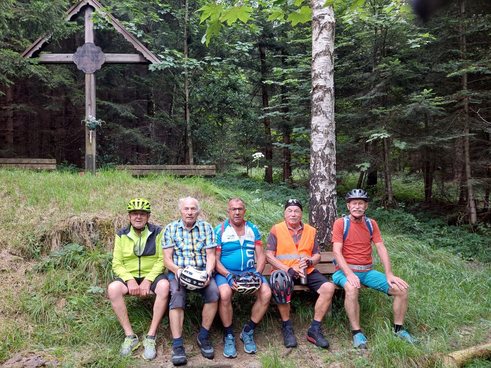 Gut angenommen wurde die Radausfahrt der Seniorenrunde Rankweil.