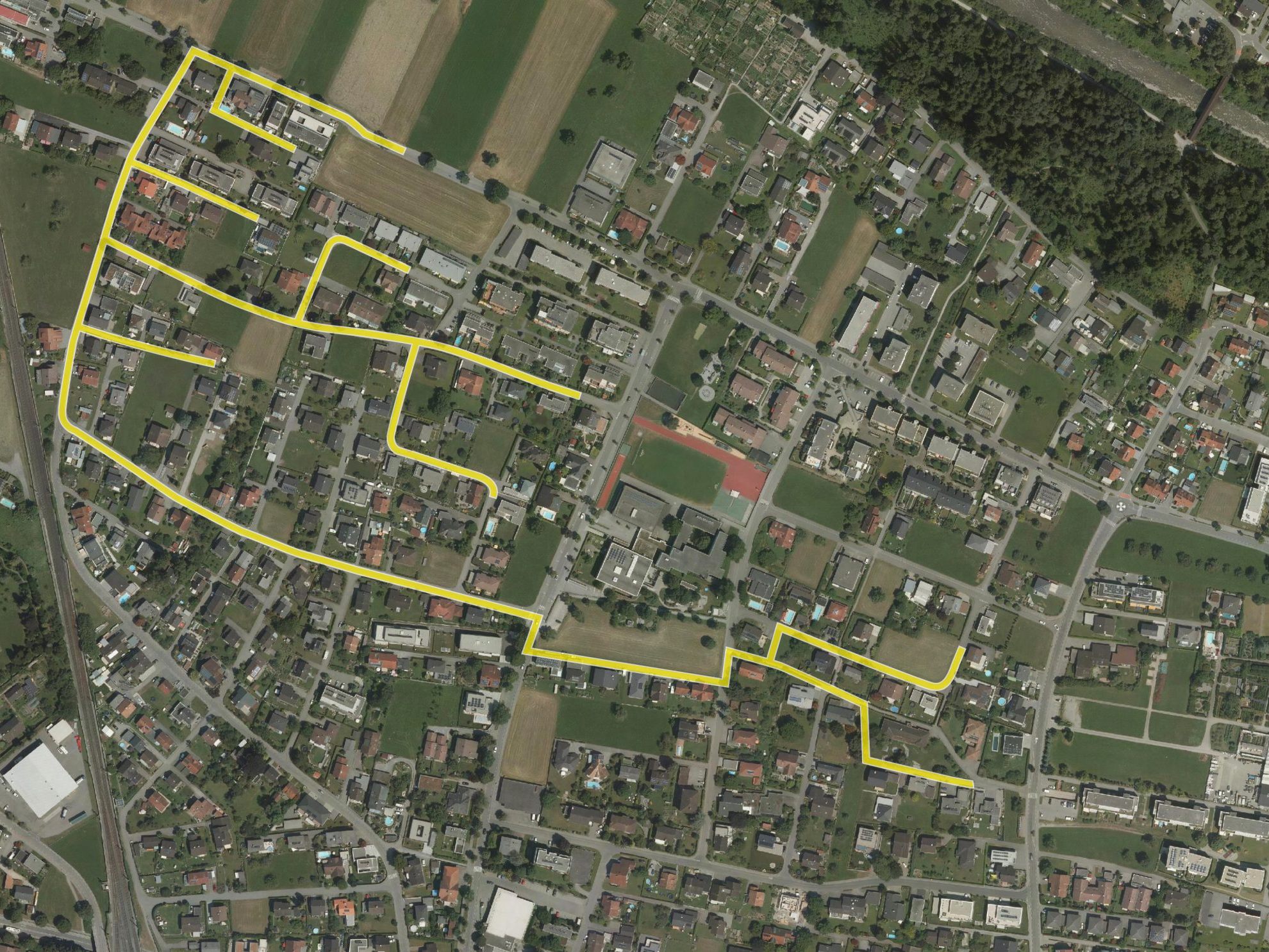 Im Rankweiler Ortsteil „In der Schaufel“ werden ab Herbst 2025 umfangreiche Kanalsanierungen durchgeführt.