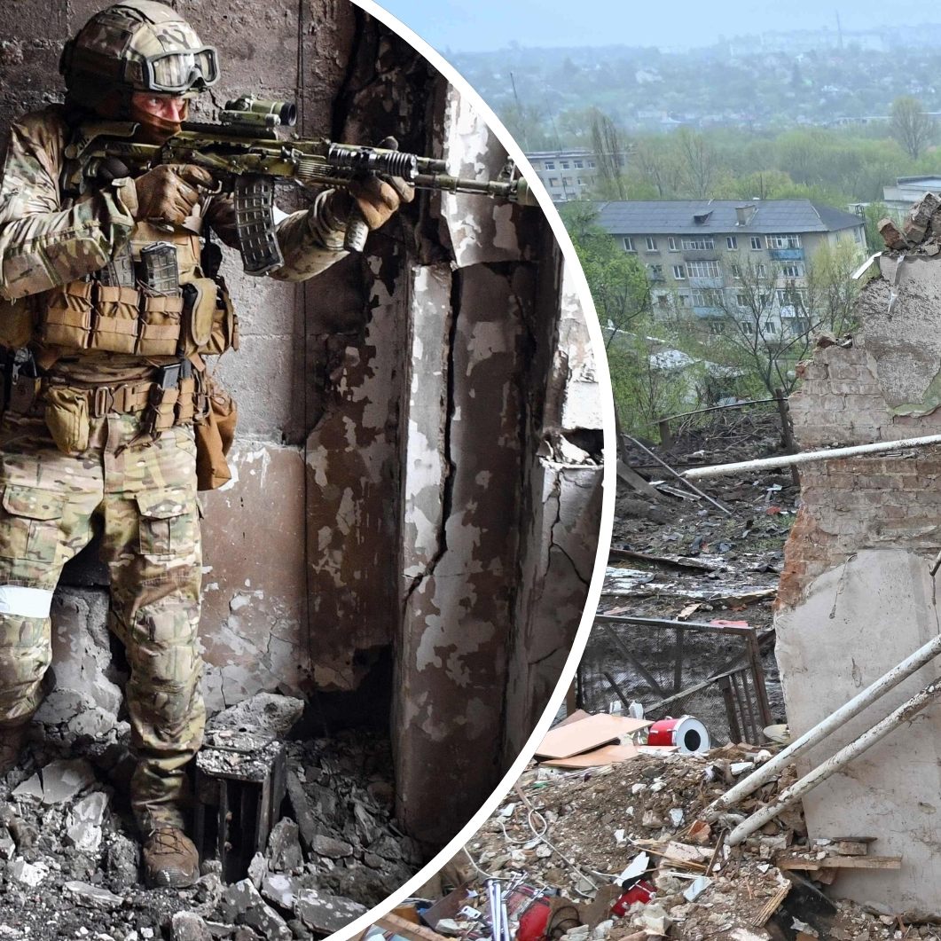 Kupjansk (r:) ist seit Beginn des russischen Angriffskrieges gegen die Ukraine heftig umkämpft.