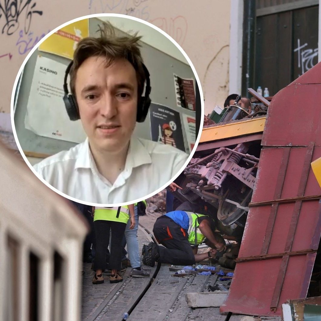 Dave Kock berichtet aus Lissabon - einen Tag nach dem verheerenden Standseilbahn-Unglück.