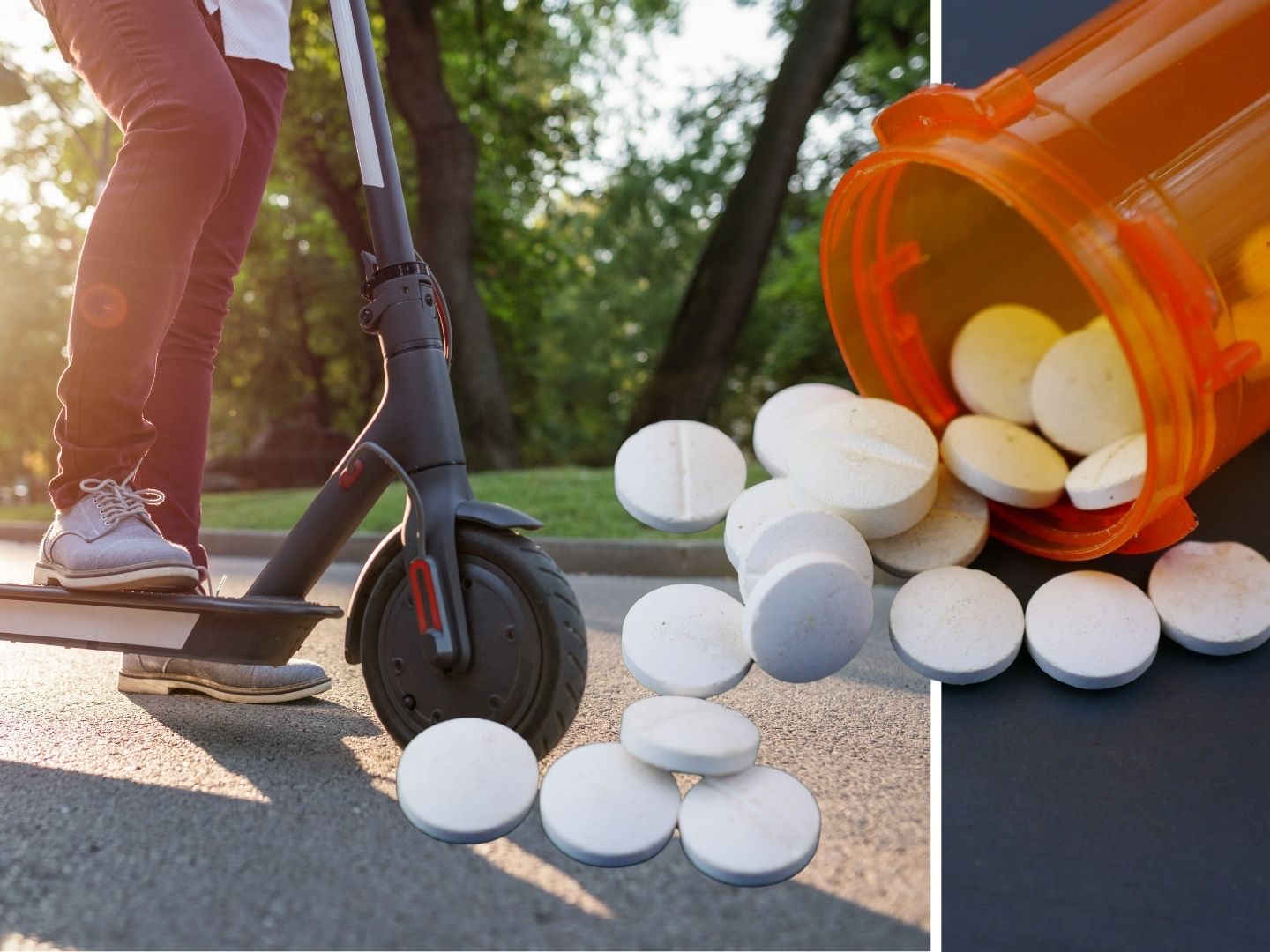 Amphetamin im Gepäck: Mann mit E-Scooter an Grenze gestoppt. (Symbolbild)