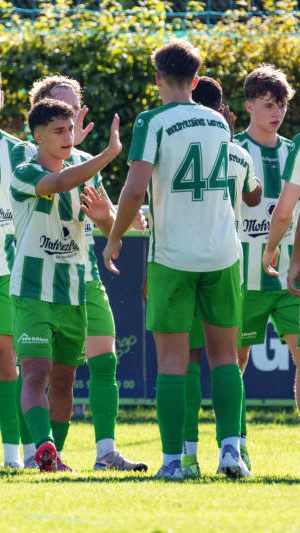 Aufsteiger Austria Lustenau Amateure feiert ersten Saisonsieg.