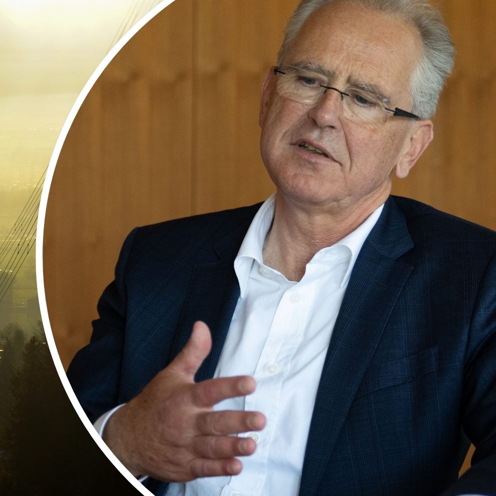Anpassung der "Strategie 2040" - Vorstandsvorsitzender Christof Germann (l.) geht in der 2. Jahreshälfte 2026.