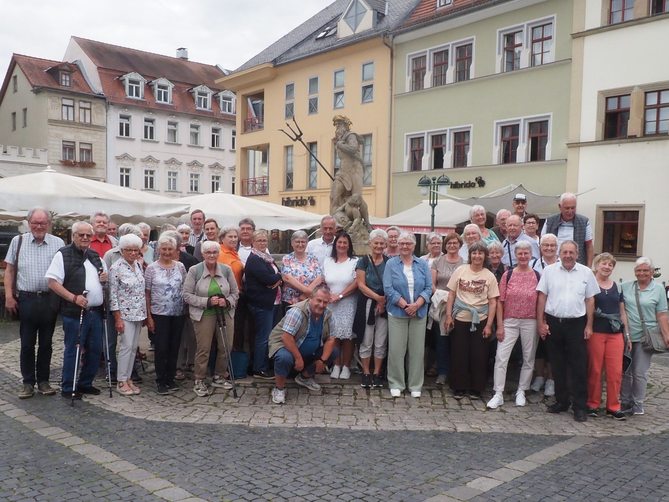 Die Götzner Reisegruppe in Weimar