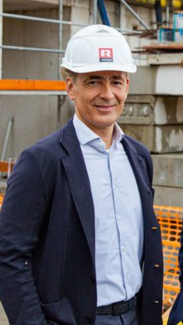 Hubert Rhomberg und Ernst Thurnher, Geschäftsführer der Rhomberg Holding.