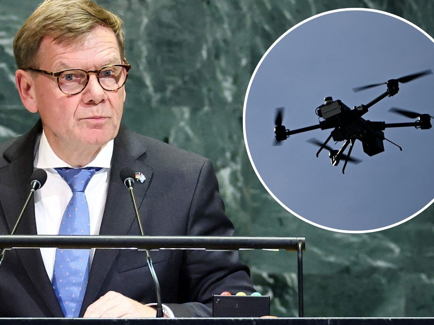 Treffen der Außenminister Deutschlands, Polens, Frankreichs und der Ukraine in Warschau.