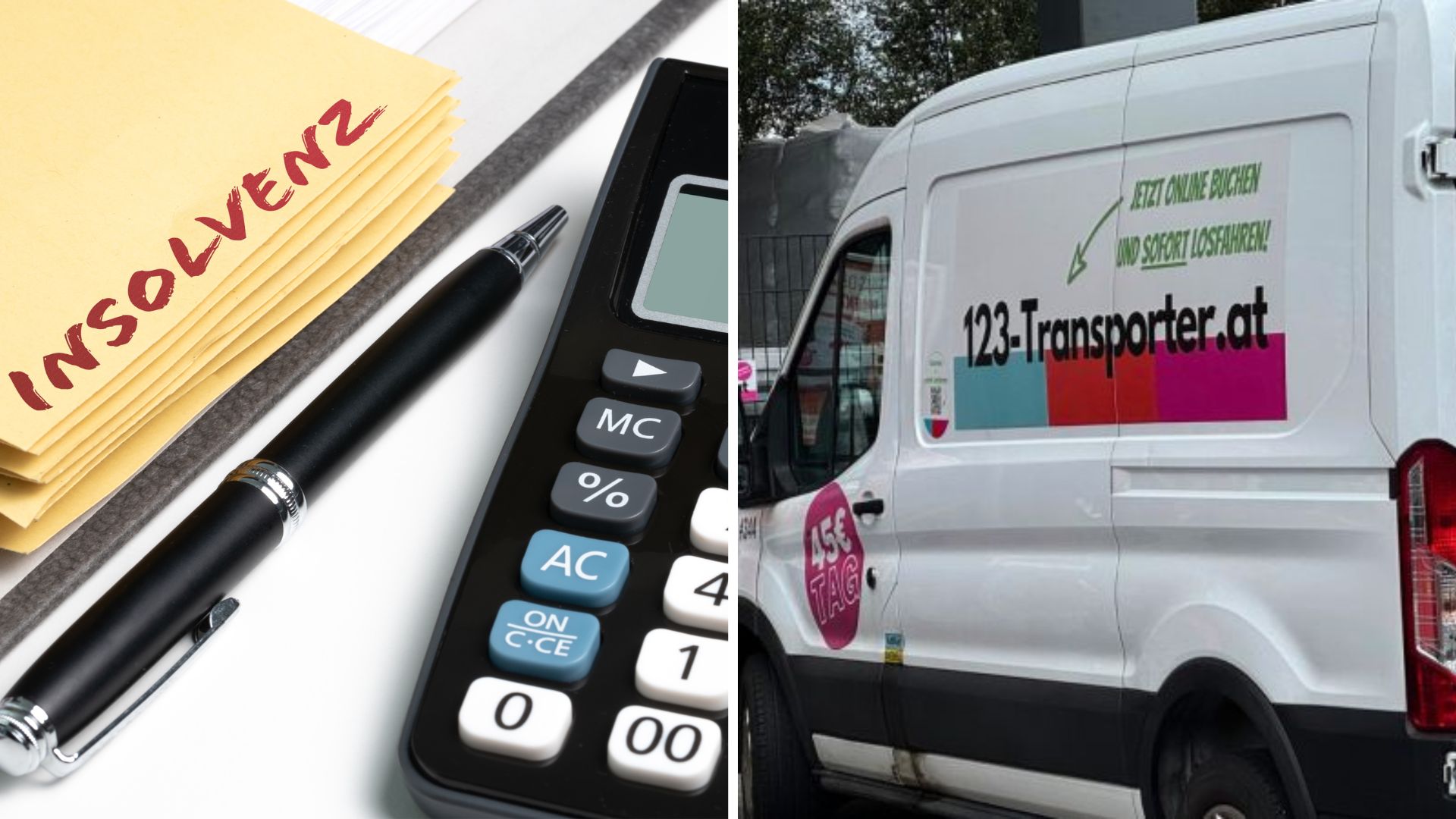 123-Transporter v Avstriji vložil zahtevo za stečaj