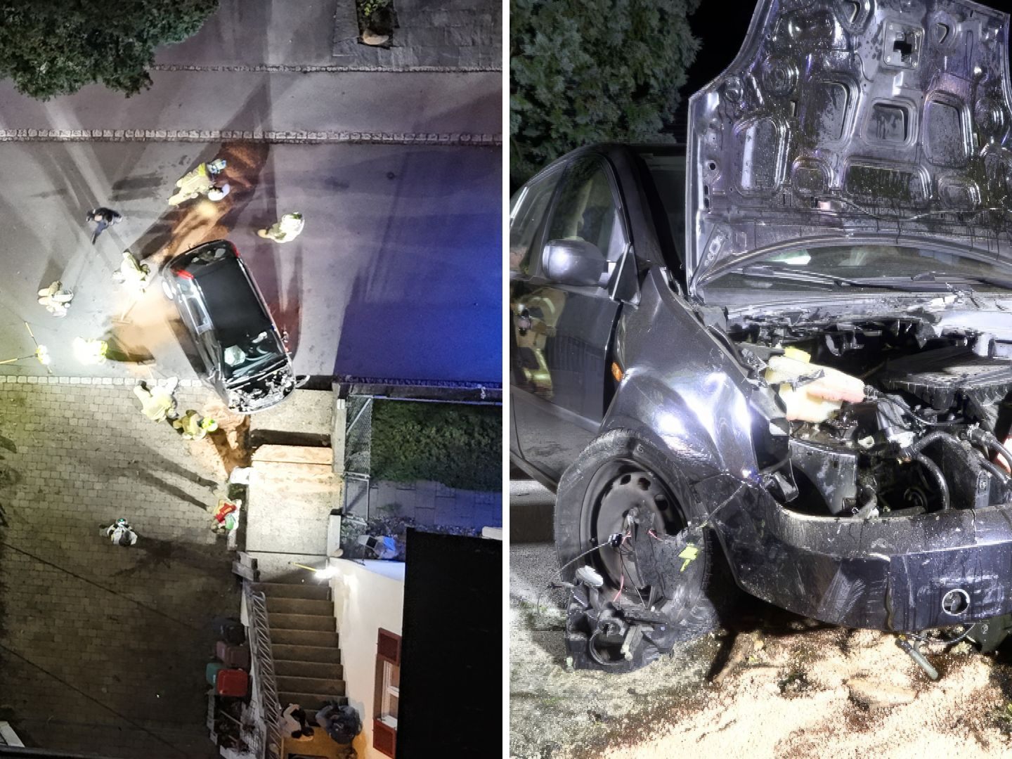 Der Verkehrsunfall ereignete sich in der Reichenaustraße in Lustenau.