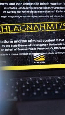 Betrugs-Websites in Deutschland beschlagnahmt