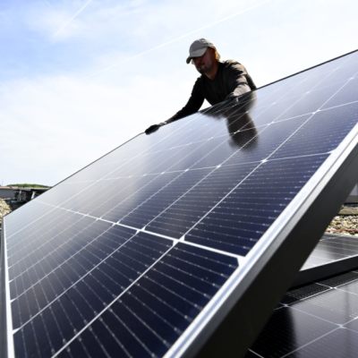 Photovoltaik wurde kräftig ausgebaut