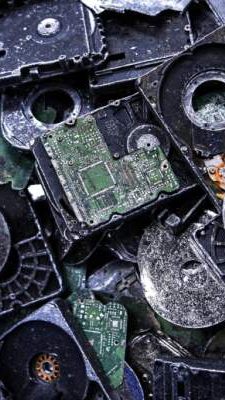 Seltene Erden stecken in vielen alten Computerteilen