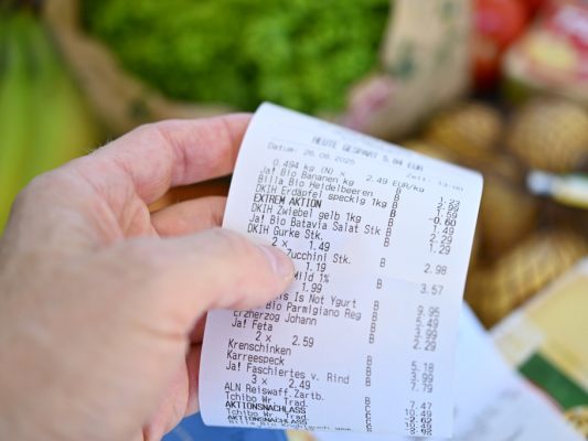 Die Preise steigen in Österreich weiter schnell Die Preise steigen in Österreich weiter schnell