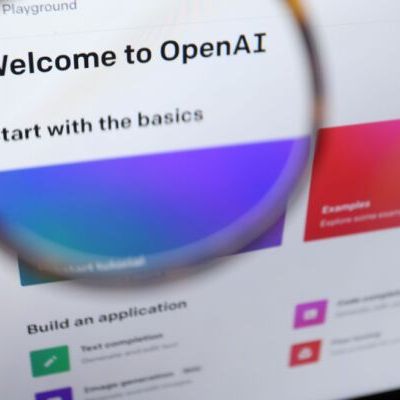 OpenAI-Oberfläche