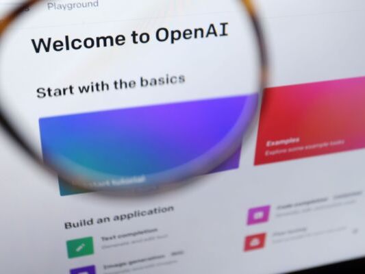 OpenAI-Oberfläche
