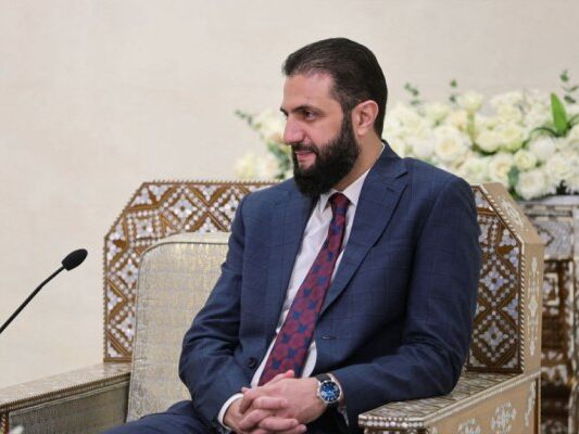 Syriens Übergangspräsident Ahmad al-Sharaa