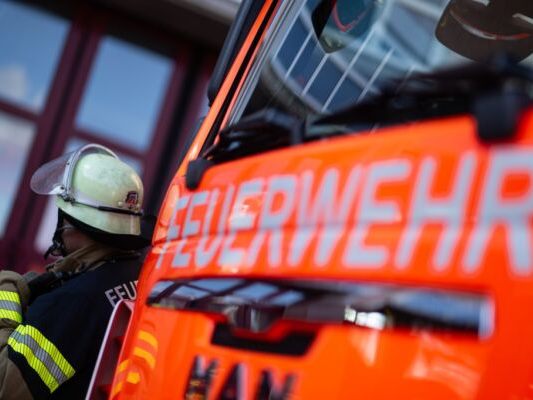 Die Feuerwehr befreite den Mann