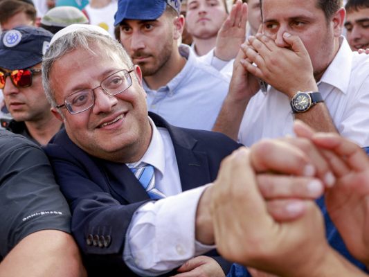 Israels rechtsextremer Polizeiminister Itamar Ben-Gvir Israels rechtsextremer Polizeiminister Itamar Ben-Gvir